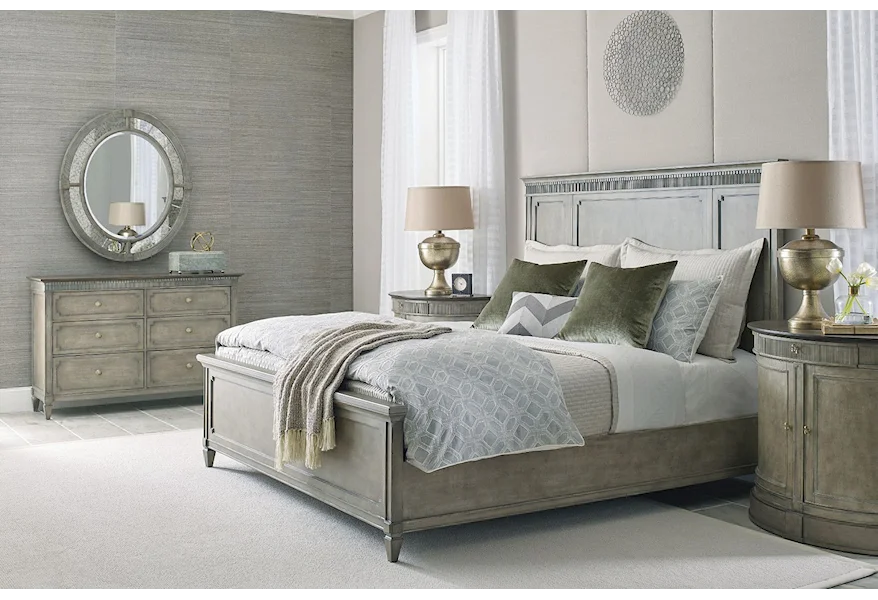Savona Katrine King Panel Bed by American Drew at Esprit Decor Home Furnishings