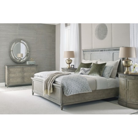 Katrine Queen Panel Bed