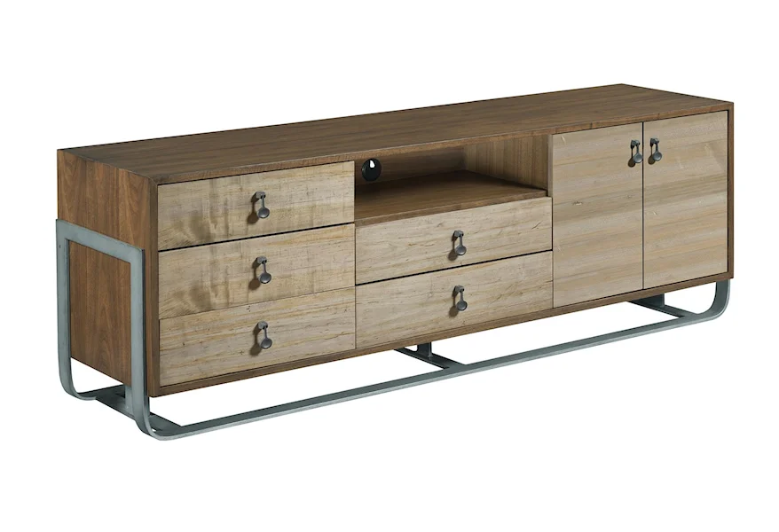 Modern Synergy Panorama TV Console by American Drew at Esprit Decor Home Furnishings
