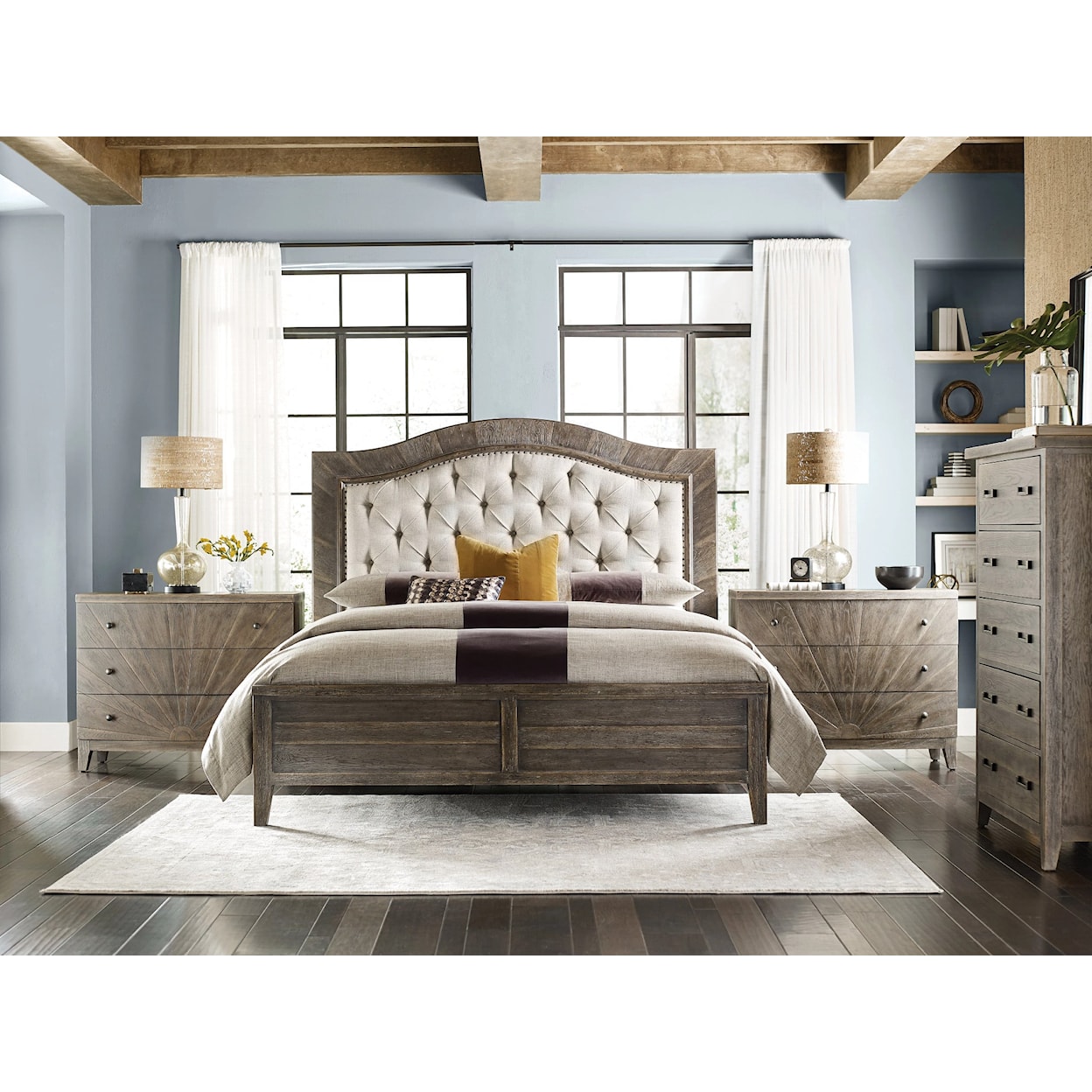 American Drew Emporium California King Bed