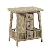 Carolina Accent Table with Three Drawers