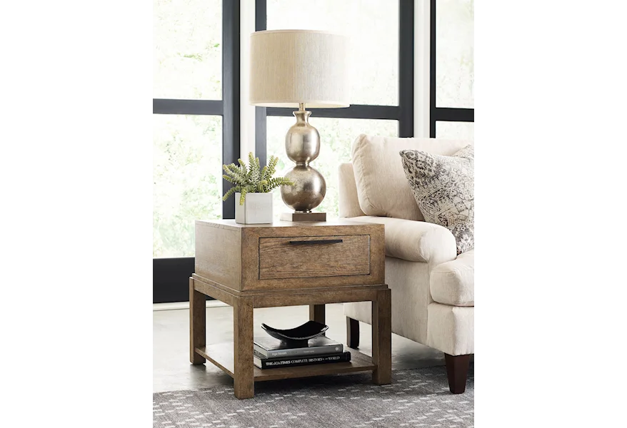 Skyline Evans Drawer End Table by American Drew at Esprit Decor Home Furnishings
