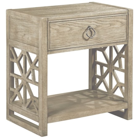 Delray Open Nightstand