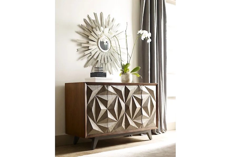 Modern Synergy Morphe Console by American Drew at Esprit Decor Home Furnishings