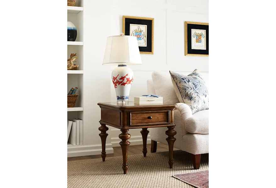 Berkshire End Table by American Drew at Esprit Decor Home Furnishings