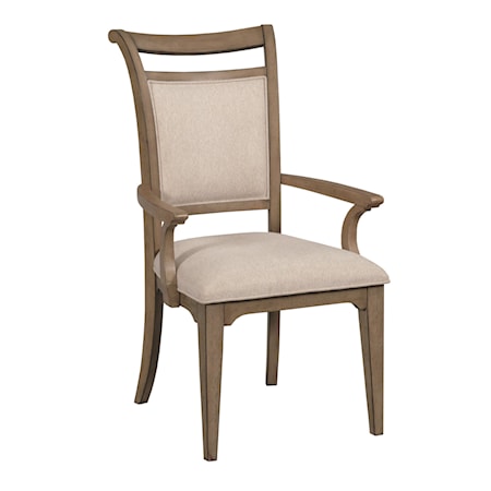 Phifer Upholstered Back Arm Chair