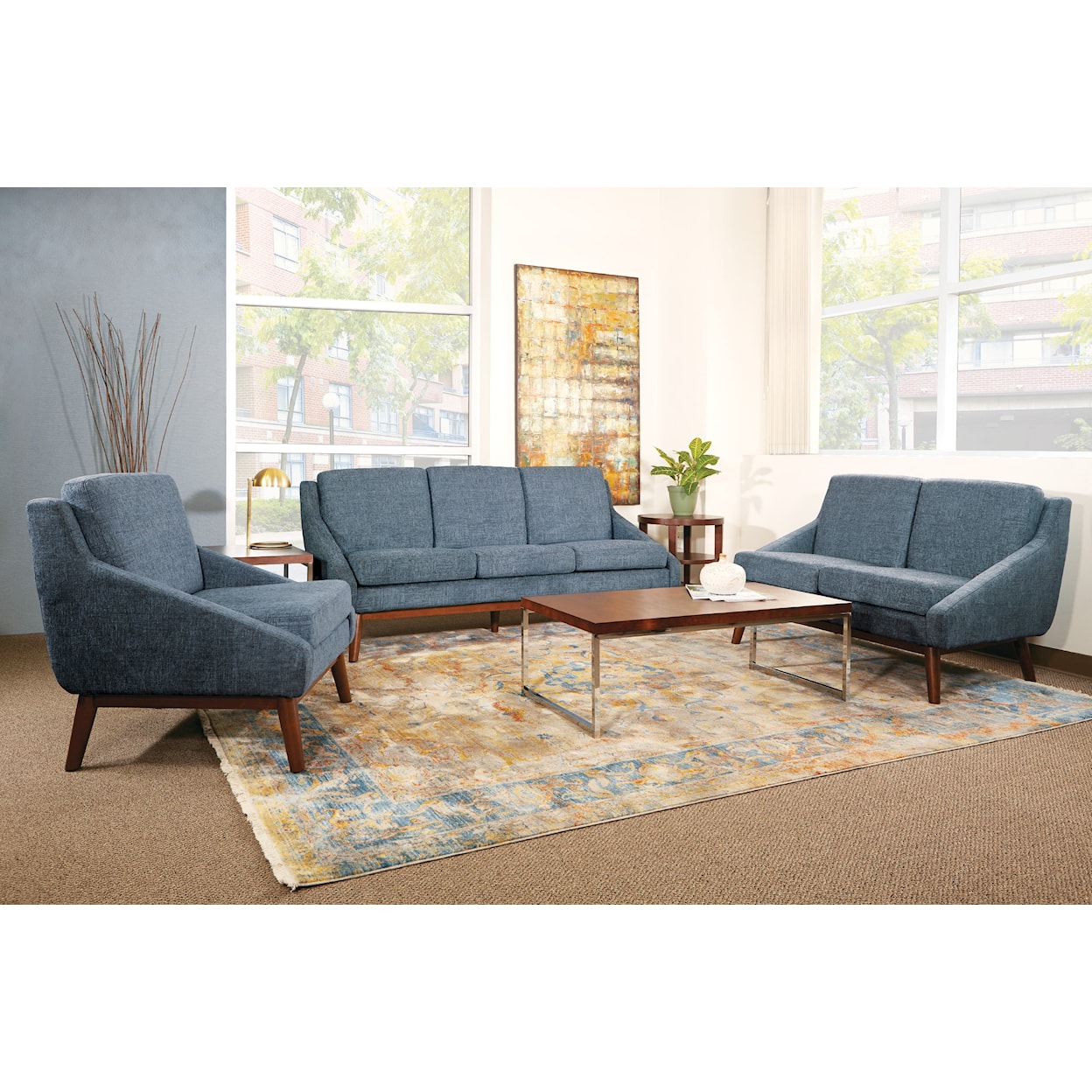 Office Star Lounge Seating/Davenport Sofa