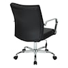Office Star FL Series Leather Manager Chair