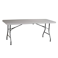 6' Center Fold Multi Purpose Table