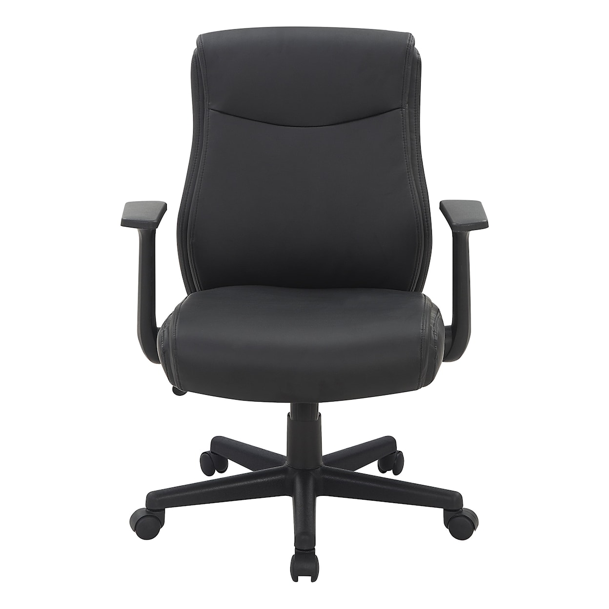 Office Star Executive Seating Faux Leather Office Chair