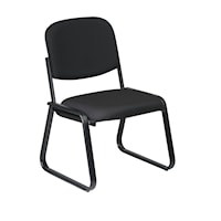Deluxe Sled Base Armless Chair