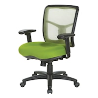 Green Air Mist Mesh Back Chair