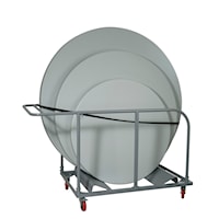Round Table Caddy with Casters
