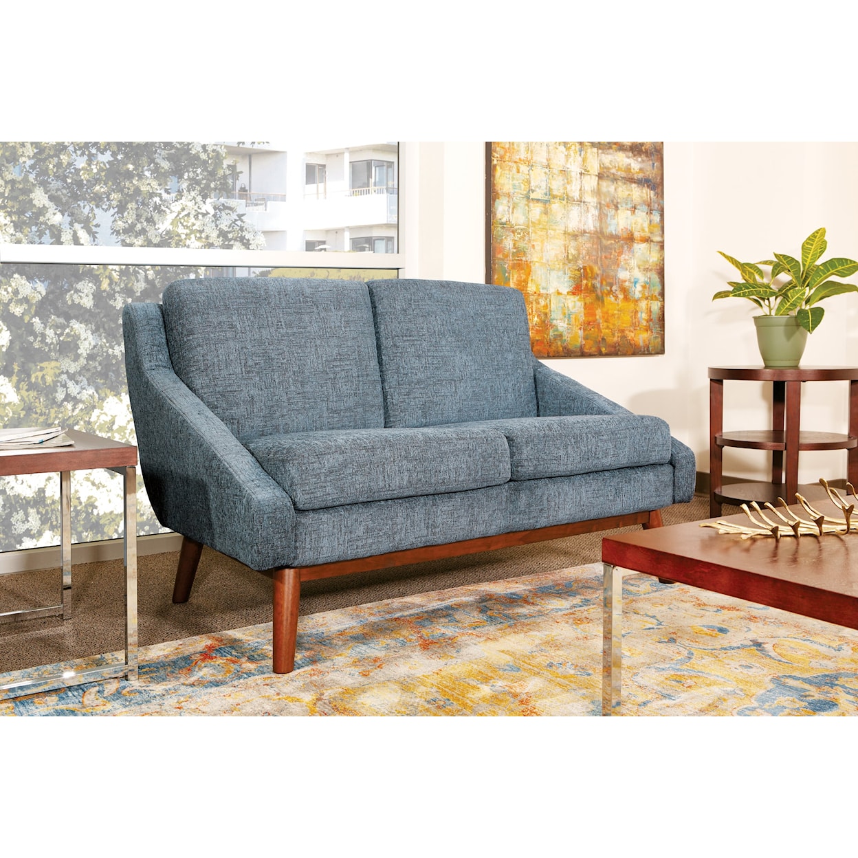 Office Star Lounge Seating/Davenport Loveseat