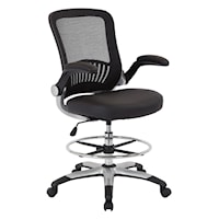 Mesh Back Drafting Chair