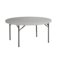 60" Round Resin Multi Purpose Table