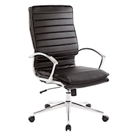 High Back Manager's Faux Leather Chair