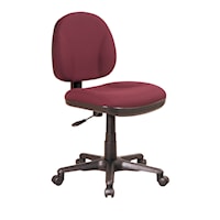 Sculptured Task Chair without Arms