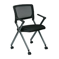 Folding Chair with Screen Back