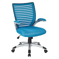 Mesh Seat and Screen Back Managers Chair