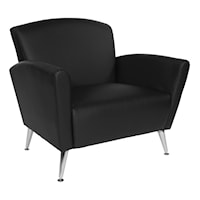 Club Chair in Bonded Leather