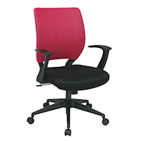 Screen Back Task Chair with "T" Arms