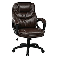 Faux Leather Managers Chair
