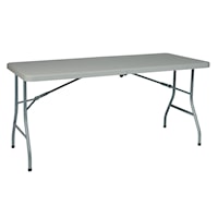 5' Multi Purpose Center Fold Table