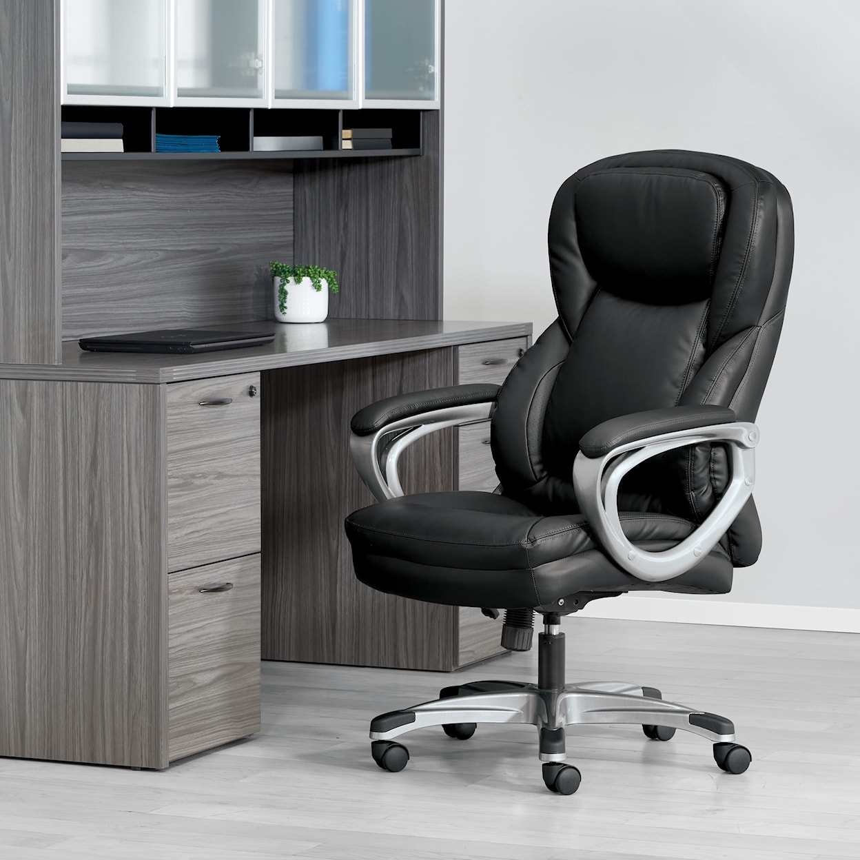 Office Star Executive Bonded Leather Seating Office Chair