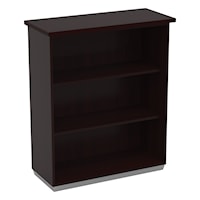 Tuxedo 3-Shelf Bookcase/Open Hutch