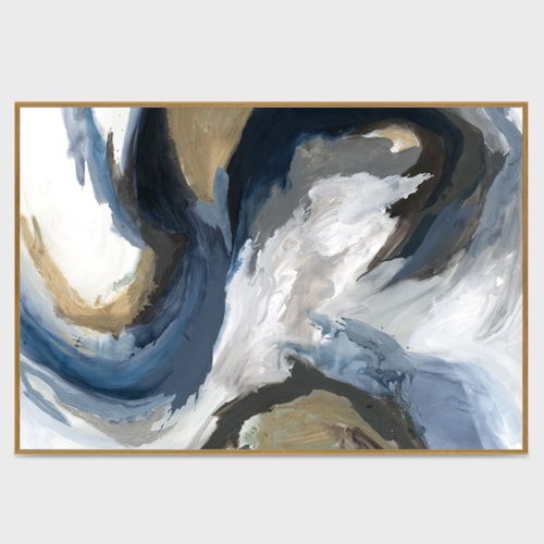 Ultra Marine II Painting Art 40X30 By Buddy Whitlock