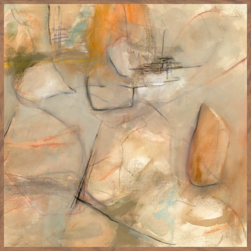 Ochre I Painting 48X48 By Buddy Whitlock