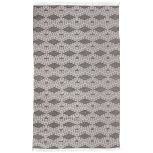 Indoor/Outdoor Pebble Gray 8x10 Rug