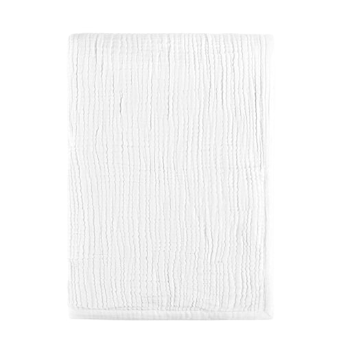 Tc Cardiff White Throw 50X70