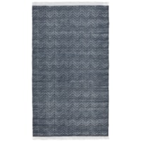Indoor/Outdoor Navy 2x3 Rug