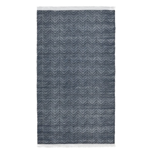 Indoor/Outdoor Navy 2x3 Rug