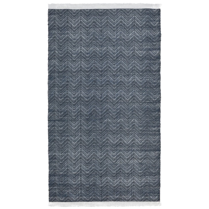 Classic Home Augusta Indoor/Outdoor Navy 2x3 Rug