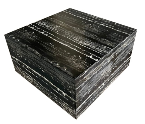 Contemporary 32" Outdoor Square Coffee Table