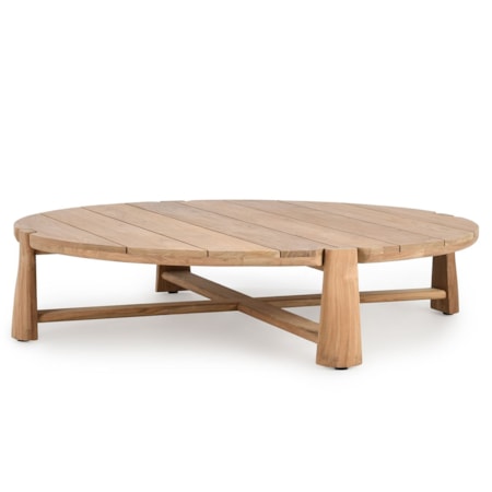 65" Outdoor Round Coffee Table