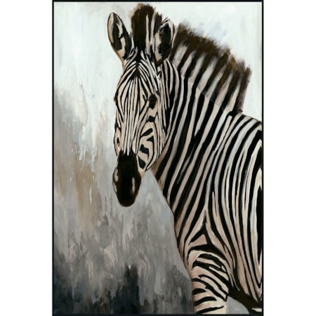 48"x72" Zebra Painting