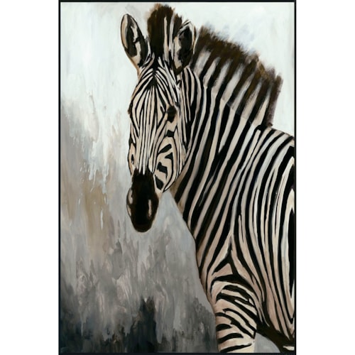 48"x72" Zebra Painting By Buddy Whitlock