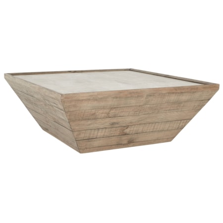 Reclaimed Pine 48" Square Coffee Table