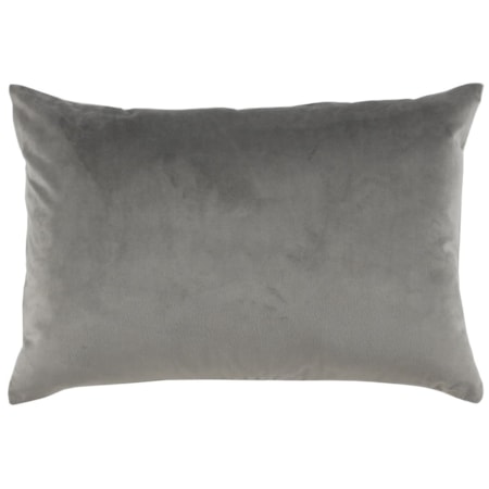 14"x20" Velvet Storm Kidney Pillow