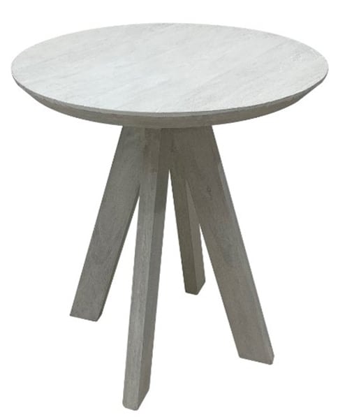 Transitional 32" Round Dining Counter Table with Tapered Base