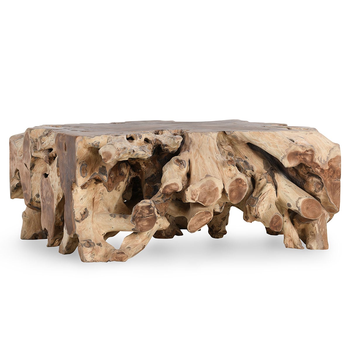 Root 40" Square Coffee Table Natural