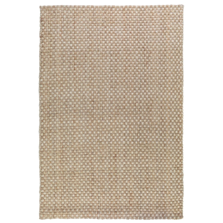Classic Home Jute Favorites Basket Weave Nat/Ivory