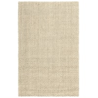 Herringbone Ivory 8X10