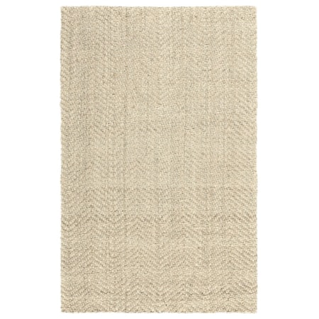 Herringbone Ivory 8x10