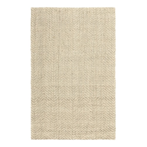 Herringbone Ivory 8X10