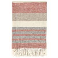 Tc Crawford Yellow Multi Throw 50X70